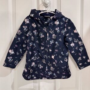 Koala Kids Navy Floral Light Jacket